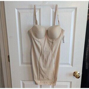 Maidenform Firm Control Secretly Shaping Convertible Slip Brown 36B NWOT $68